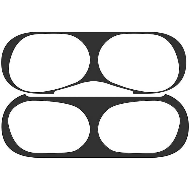 ZALU Dust Guard Stickers Metal Adhesive Cover for AirPods Pro Anti-Scratches