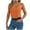 Orange, variant on Mrat Built In Bra Tank Tops Women's Fashion Tank Tops Summer Sleeveless Casual Loose Blouses Built In Bra Tank Tops for Women S-153 Wine S