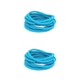 thumbnail image 2 of Guardurnaity 10 piezas de bandas para el cabello estilo Simple ajustable de alta elasticidad soporte de cola de caballo protector Scrunchies Lago azul 2piezas, 2 of 6