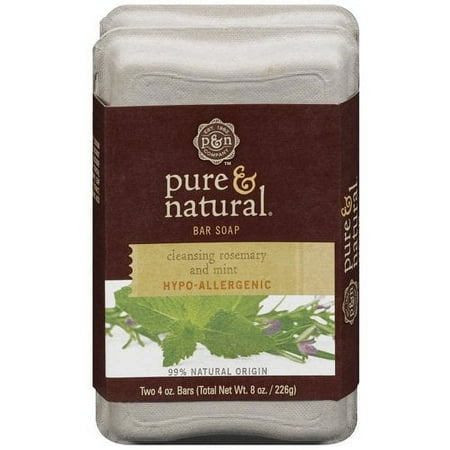 Pure & Natural 2bar Rosemary & Mint