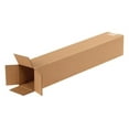 thumbnail image 2 of - 4x4x36 Pack of 50 Corrugated Cardboard Packing Shipping Mailing Moving Carton Boxes, 2 of 5