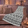 thumbnail image 6 of Southwestern Autumn Halloween Geometric Print, Festive Halloween Scene, Warm Flannel Blanket for Living Room and Reading Nook, Art Lovers Halloween Gift, Festive Home Decor, 6 of 9