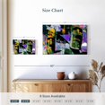 thumbnail image 3 of Elephant Stock Moai Ii Wall Art - Horizontal Canvas Wall Art - Living Room Wall Decor - Places Canvas - Black And Orange Decor By Stephen Chambers - 12" x 8", 3 of 4