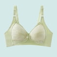 thumbnail image 4 of Nmnitkp Nursing Bras Antibacterial Fabric,Pregnant Women Do Not Sag During Pregnancy Breastfeeding Bra With Breast Pads Postpartum Nursing Bras for Breastfeeding Green,90, 4 of 4