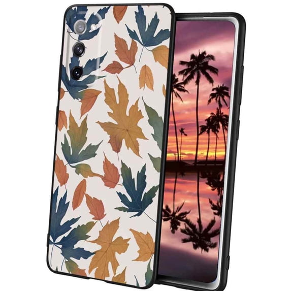 Leaves-168 Phone Case, Degined for Samsung Galaxy S20 FE Case Men Women, Flexible Silicone Shockproof Case for Samsung Galaxy S20 FE