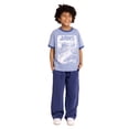 thumbnail image 2 of Jaws Boys Graphic Button Shirt with Short Sleeves, Sizes 4-18, 2 of 7