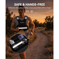 thumbnail image 6 of Adjustable Weighted Vest 4-10LBS with Optional Kettlebell Pouch, Removable Weight Set Running Vest Workout Equipment for Men & Women, for Strength Training, Running & Weight Loss, 6 of 7