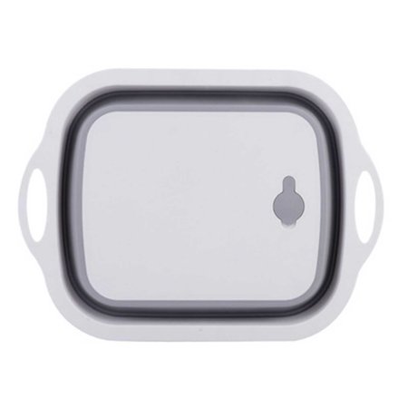 

Chueow 4 In 1 Folding Chopping Cutting Board Multifunctional Tool Sink Basket Kitchen Supplies