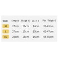 thumbnail image 4 of Outdoor Sports Knee Braces - Compression Adjustable Figure-Eight Cross Strap, Sizes 14-16, 17-19, 19-22 Inch - For Men Women S Hiking Running Climbing Cycling Skiing Trekking, 4 of 4