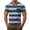 t shirts 63#Navy, variant on WAYUTE T Shirts for Men V Neck Short Sleeve Patchwork Color Striped Printed Stretch Fit Tee Tops with Front Pocket Beach Casual Outdoor Tshirts