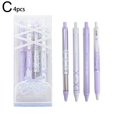 thumbnail image 1 of 4pcs/set Gel Pens Set Ballpoint Black Ink Press Gel Pen for Writing Studen, 1 of 8