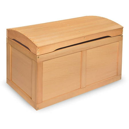 Badger Barrel Top Wood Toy Chest, Multiple Colors