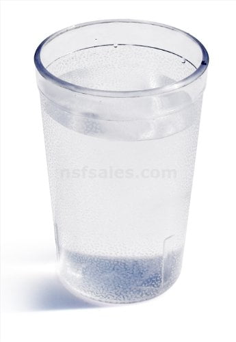Stackable Cups Break-Resistant 16oz Set of 12 NEW Tumbler Beverage Cup Clear 