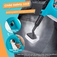 thumbnail image 6 of Canddidliike 1400W Handheld Steam Cleaner with 14-Piece Accessory Kit and Child Lock-Blue, Perfect for Stain Removal, Curtains, Car Seats, Floor, Window Cleaning, 6 of 10