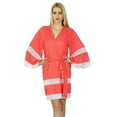 thumbnail image 1 of Bimba Women Rayon Kimono Sleeve Robe Bridesmaid Getting Ready Lace Coverup, 1 of 6