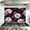 Color 4, variant on Kitchen Backsplash Peel and Stick Wall Murals Elegant Purple White Floral Peonies Leaves Black romantic Removable Mural 35.4"W x 23.6"H, Oil Proof Vinyl Wallpaper for Fireplace & Behind Stove