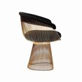 thumbnail image 2 of Heavenly Collection Noir Or Chaise Salle à Manger, 2 of 2