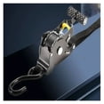 thumbnail image 2 of Anti-slip Auto Ratchet Strap Automatic Sturdy Hooks Lugga Strap Strong Load Bearing Retractable Belt Motorcycles ,Easy to Install, 2 of 7