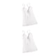 thumbnail image 4 of Sonducket Womens Adjustable Strap Built Bra Tank Tops   Camisole 2piezas Blanco METRO, 4 of 6