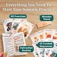 thumbnail image 4 of Tarjetas de ejercicios de terapia somática Better Days con guía, 4 of 7