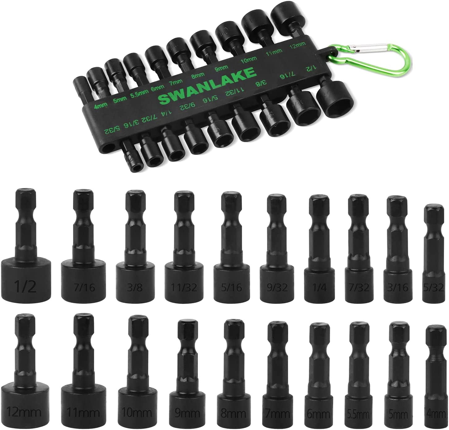 Makita 38 Piece Impact Drill and Driver Hex Shank Black