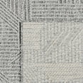 thumbnail image 5 of Malini Devyn Charcoal Gray Modern Geometric High-Low Area Rug, 8x10, 5 of 6