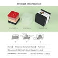 thumbnail image 7 of SQDWYGUO 3D Memo Pad Calendar 2025,3D Magic Castle Weekly Calendar Notepad with Light&Holder,Time Piece Desk Calendar Memo Pad DIY Decoration Gift,Red Mushroom,3.85" x 3.85"x 3.34", 7 of 7