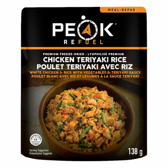 Peak Refuel Chicken Teriyaki Rice - Pouch