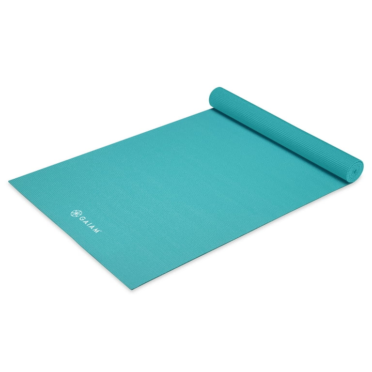 Buy Gaiam 5mm Jute Yoga Mat Blue at