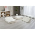 thumbnail image 5 of Smilegend Folding Sofa Bed Couch Unfold for comfortable nap Modular Play Couch for Living Room The office Room Playroom White color, 5 of 5