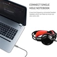 thumbnail image 2 of 3.5mm Audio Splitter Cable for Computer Jack 3.5mm 1 Male to 2 Female Mic Y Splitter AUX Cable Headset Splitter Adapter, 2 of 5