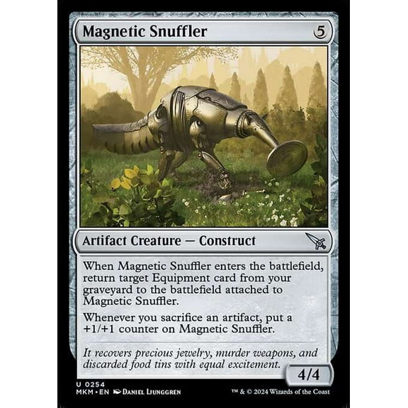 MtG Murders at Karlov Manor Uncommon Magnetic Snuffler (FOIL) #254