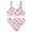 White-c, variant on ibiyuan Girls Bathing Suits Size 7-8 Two Piece Adjustable Straps Bathing Suit Rash Guard Tankini with Shorts Tie-Straps Tropical Floral Cut Out Swimwear,11-12 Years