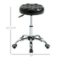 thumbnail image 3 of Adjustable Adjustable Salon Stool Rolling Massage Spa Swivel Chair, 3 of 10