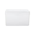 thumbnail image 1 of Portatarjetas apilable con tapa abatible 3 x 5, caja con capacidad para tarjetas, caja de almacenamiento de escritorio 14,5*8,5*9 cm, 1 of 5