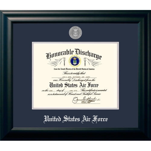 Patriot Frames Air Force Discharge Picture Frame