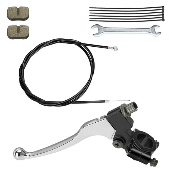 Mini Bike Brake Clutch Handle Lever Fit for Coleman CT100U CC100X Baja DoodleBug DB30 Motovox MBX10 MBX11 Monster Moto 79cc 97cc Mini Bike Powersports Parts 7/8" 22mm Handle 61" Brake Cable