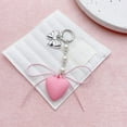 thumbnail image 6 of Bottone Fashionable Heart Pendant Lovely Hang1ng Ornament Keychain Pendant Fashion Bag Accessory Alloy Bag Pendant for Bag Key, 6 of 7