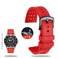 thumbnail image 3 of Correa de caucho fluorado nueva de 20 mm y 22 mm para reloj Citizen Seiko CA0695 AO9003 CA4500 Sao Orange BM8475, correa de reloj deportiva resistente al agua, 3 of 5