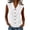 White, variant on cocolona Summer Linen Tank Tops for Women Sleeveless Lapel Button Shirts Dressy Casual Solid Color Blouses