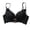 Black, variant on Lacy Bras for Women Wireless Push up Bralette Bow Decorated Breathable Spaghetti Strap Everyday Bras Yellow S