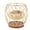 Gold, variant on NFTIGB Countertop Coffee Pod Holder Iron Large Capacity Stylish Look Easy Access Wooden Base Storage Basket Organizer For Home Kitchen Bar Gold (7.08 Inches / 18 Cm)