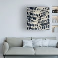 thumbnail image 3 of Victoria Barnes 'Indigo Markings I' Canvas Art, 3 of 4