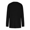 thumbnail image 6 of Idoravan Cardigans for Women Spring Women's Solid Color Cardigan Wool Sweater Pocket Recreational Long Sleeve Tops, 6 of 7