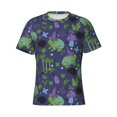 thumbnail image 3 of Naloa Magic Toads in Hats Men's T-Shirt Sport T-shirt Men's Basic Tee Casual Men's Shirt, Round Neck, Short Sleeves - XX-Large, 3 of 5