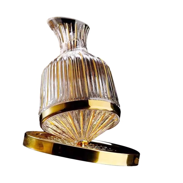 Decantador de vino, dispensador de whisky, rotación de 360 degree, decantador de vino tinto, accesorios de vino de 1500ml, aireador de vino para banquete,