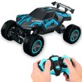 thumbnail image 1 of RC coches todoterreno telemando coche camión 2,4 Ghz 4WD 1: 16 carreras escalada Cas Radio roca eléctrica oruga Hobby juguete para niños Azul Hugo coche de orugas rc, 1 of 10