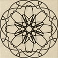 thumbnail image 1 of Ahgly Company Machine Washable Indoor Square Transitional Wheat Beige Area Rugs, 4' Square, 1 of 7