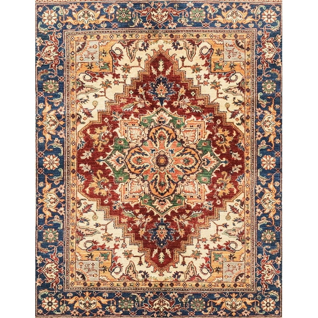 Ahgly Company Tapis d'Intérieur Lavables en Machine Rectangle Abstrait Brun Rouge, 2' x 3'