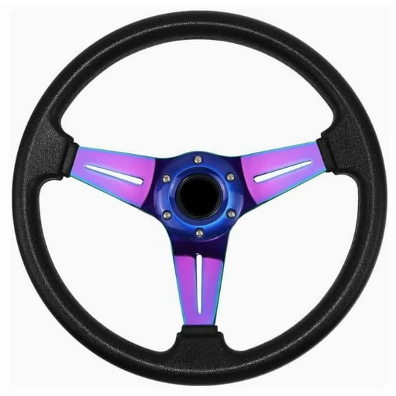 Worgeous High-Performance Steering Wheel For Atv Golf Kart And Racing Ergonomic Steering Wheel Adapter Supply For Multiple Vehicles